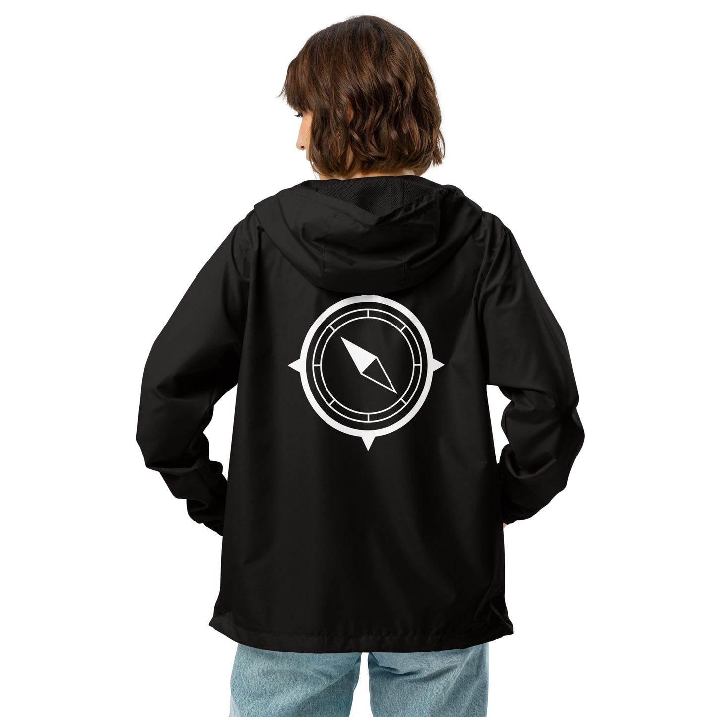 Old North Logo Unisex lightweight zip up windbreaker