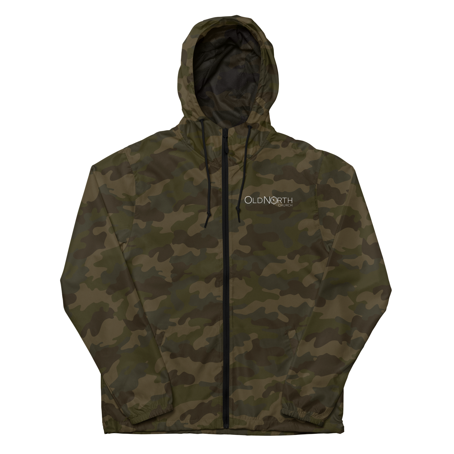Old North Logo Unisex lightweight zip up windbreaker