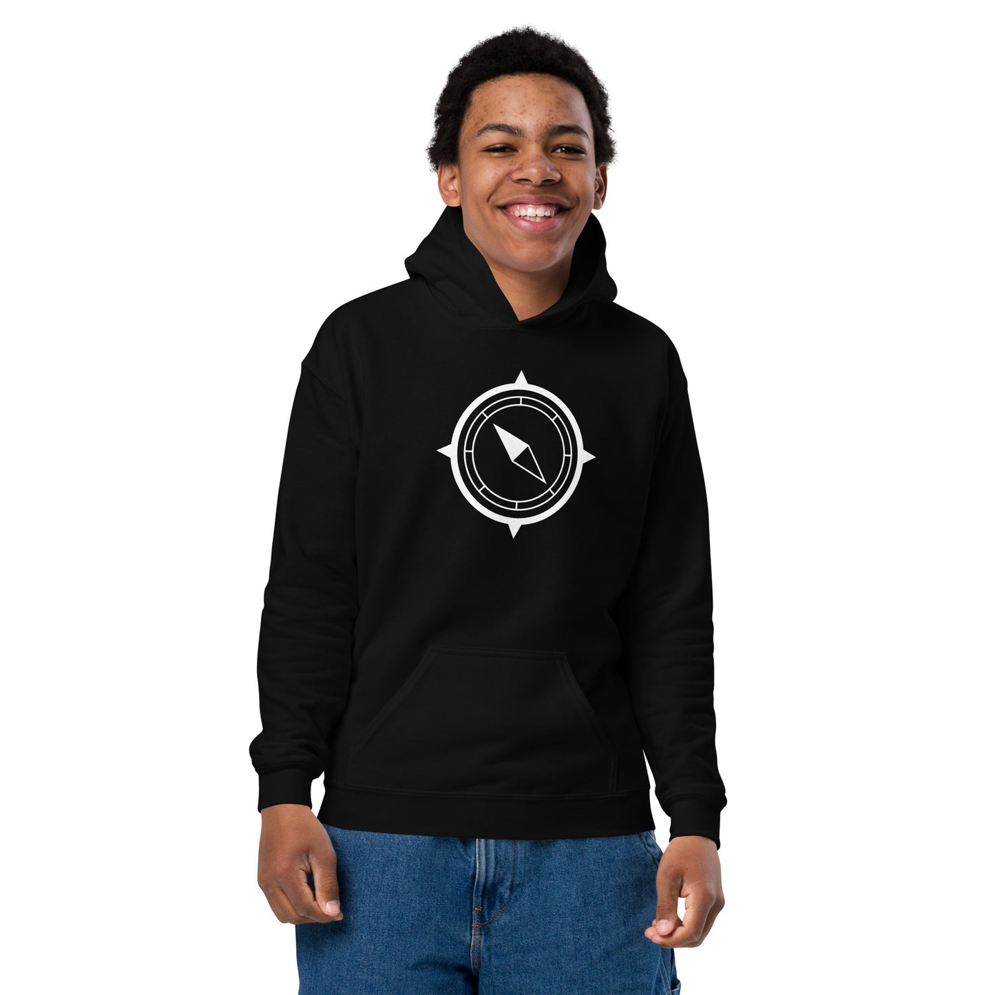 Compass Youth heavy blend hoodie