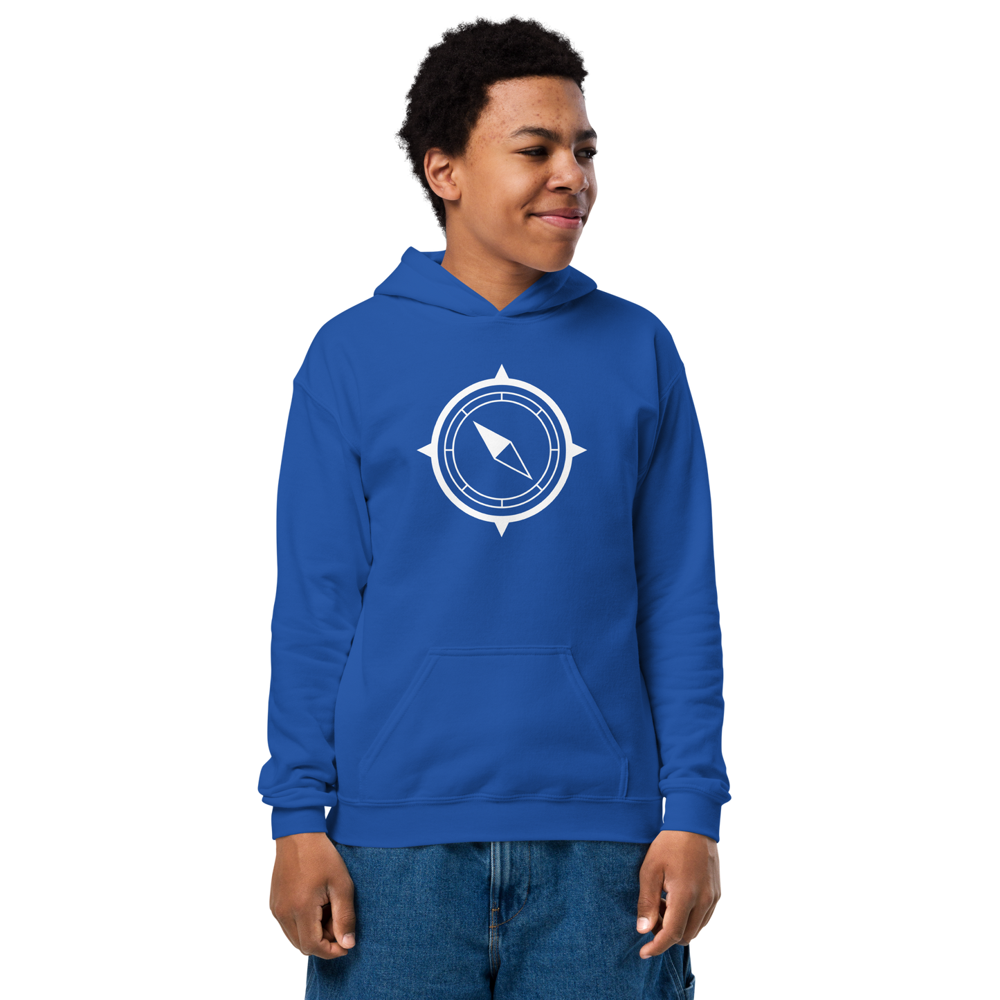 Compass Youth heavy blend hoodie